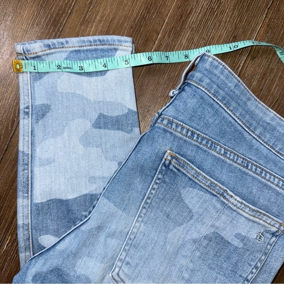 Rag & Bone CateMid Rise Faded Camo Cigarette Ankle Skinny Jeans blue - Picture 3 of 12